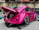 Tamco Paint Piss Off Pink in 1967 Chop Top Volkswagen Beetle