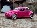 Tamco Paint Piss Off Pink in 1967 Chop Top Volkswagen Beetle