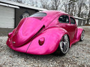 Tamco Paint Piss Off Pink in 1967 Chop Top Volkswagen Beetle