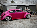 Tamco Paint Piss Off Pink in 1967 Chop Top Volkswagen Beetle