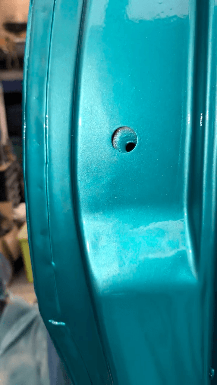 Tamco Paint Plymouth Seafoam Turquoise on Dodge Ramcharger