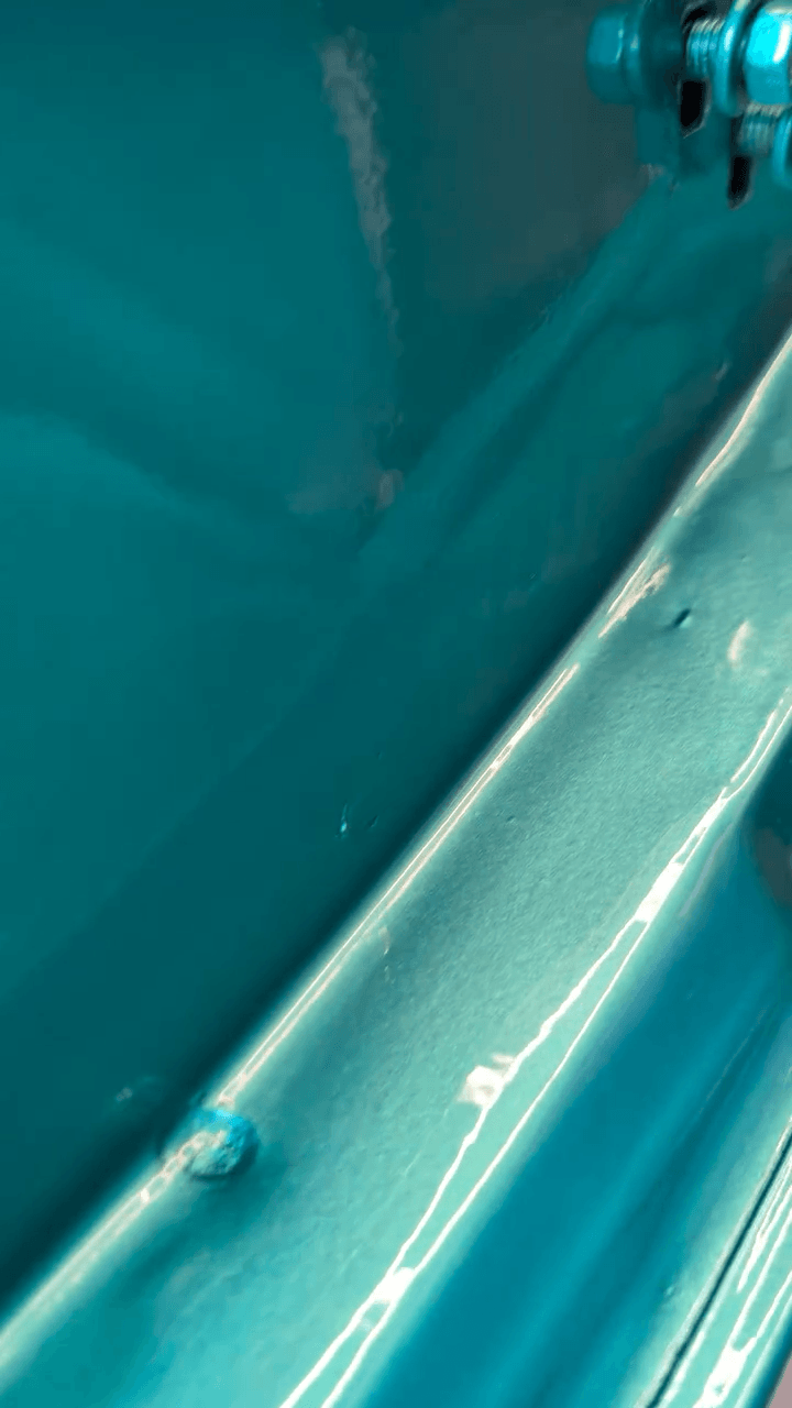 Tamco Paint Plymouth Seafoam Turquoise on Dodge Ramcharger