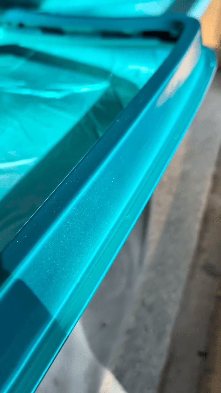 Tamco Paint Plymouth Seafoam Turquoise on Dodge Ramcharger