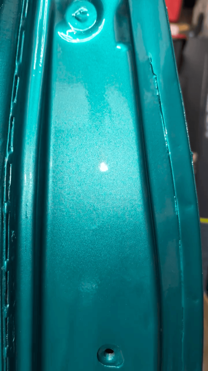 Tamco Paint Plymouth Seafoam Turquoise on Dodge Ramcharger
