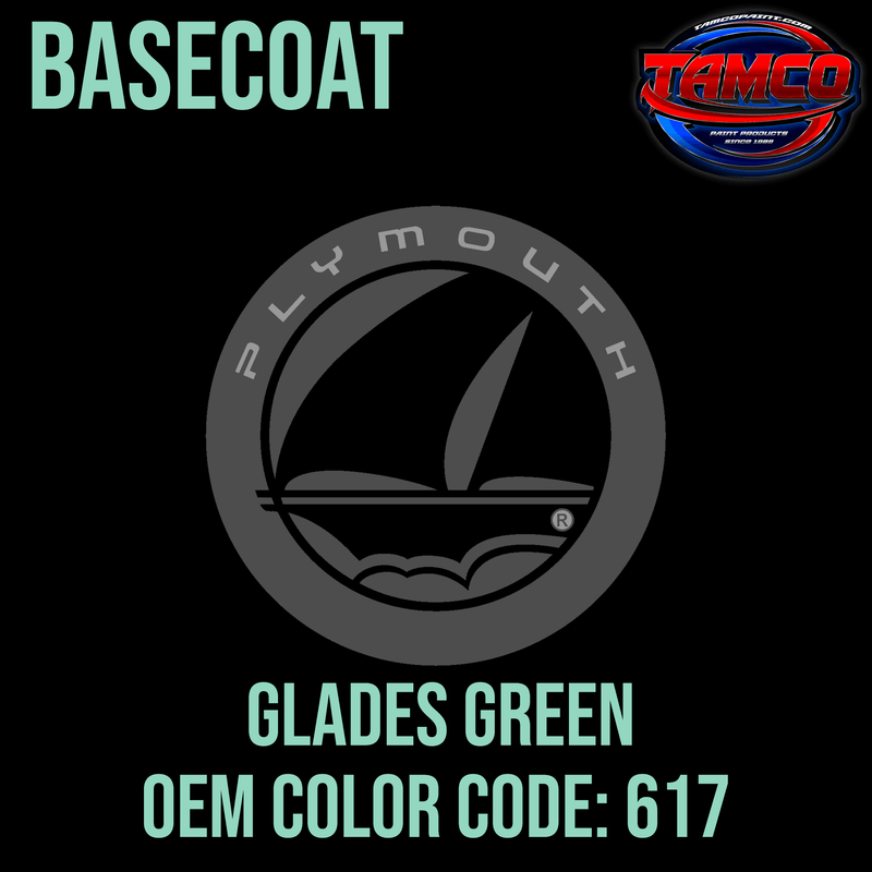 Plymouth Glades Green OEM Basecoat