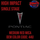 Pontiac Medium Red Mica Code 44U OEM High Impact