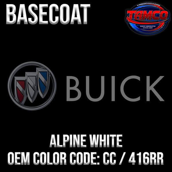 Alpine White OEM Basecoat