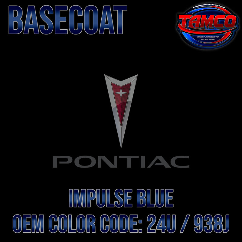 Pontiac Impulse Blue | 24U / 938J | 2004-2006 | OEM Basecoat