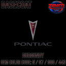 Tamco Paint Pontiac Burgundy Code N / 67 / 988 / 443 OEM Basecoat