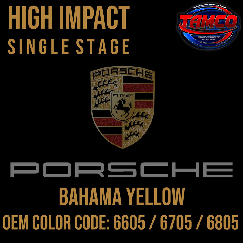 Porsche Bahama Yellow