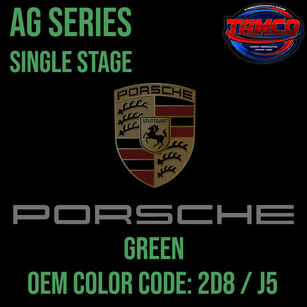 Porsche Green | 2D8 / J5 | 2007-2010 | OEM AG Series Single Stage