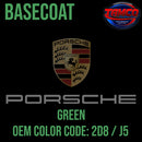 Porsche Green Basecoat