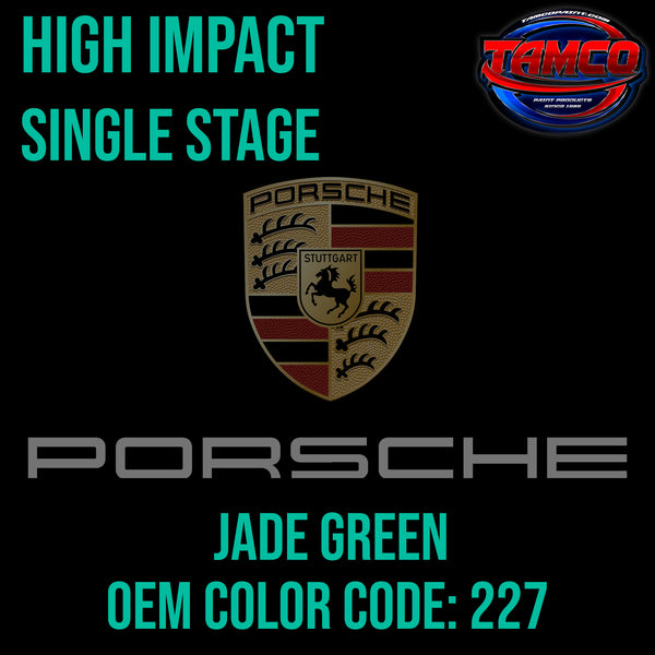 Porsche Jade Green | 227 | 1972-1974 | OEM High Impact Series Single Stage