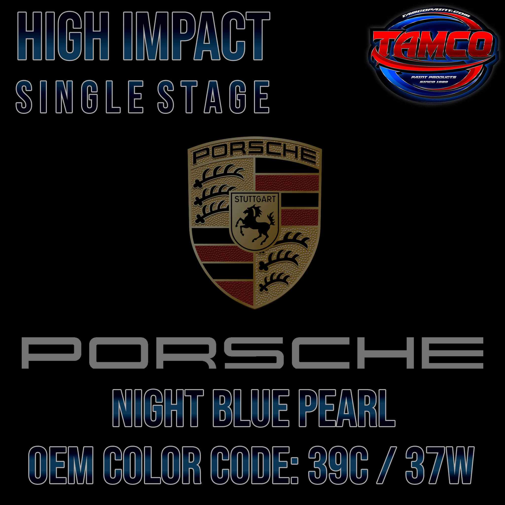 Porsche Night Blue Pearl