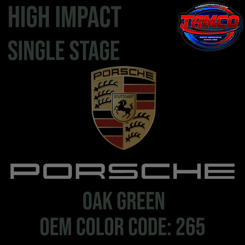 Porsche Oak Green | 265 | 1976-1980 | OEM High Impact Series Single Stage