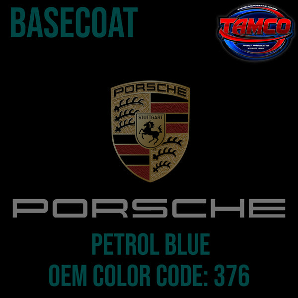 Porsche Petrol Blue | 376 | 1978-1980 | OEM Basecoat