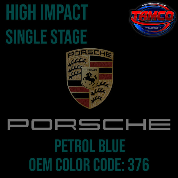 Porsche Petrol Blue | 376 | 1978-1980 | OEM High Impact Series Single Stage