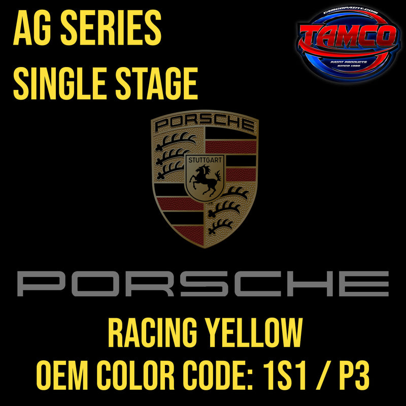 PORSCHE RACING YELLOW