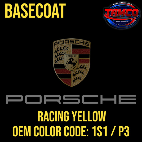 Porsche Racing Yellow | 1S1 / P3 | 2015-2024 | OEM Basecoat