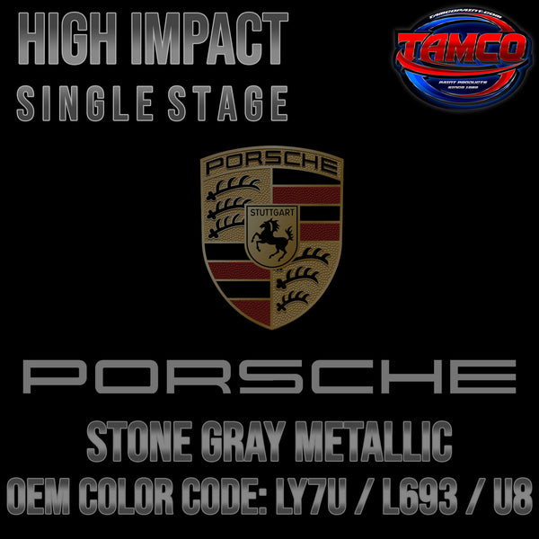 PORSCHE STONE GRAY METALLIC