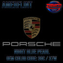 Porsche Night Blue Pearl Code 39C Amerflint
