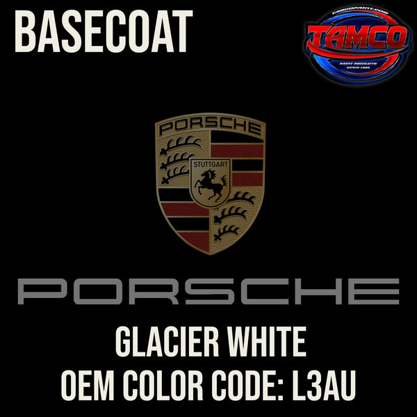 Porsche Glacier White Basecoat