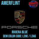 TAMCO PAINT PORSCHE RIVIERA BLUE CODE L39E / L3AG OEM AMERFLINT