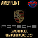 Porsche Bamboo Beige | L523 | OEM Amerflint II Series Single Stage