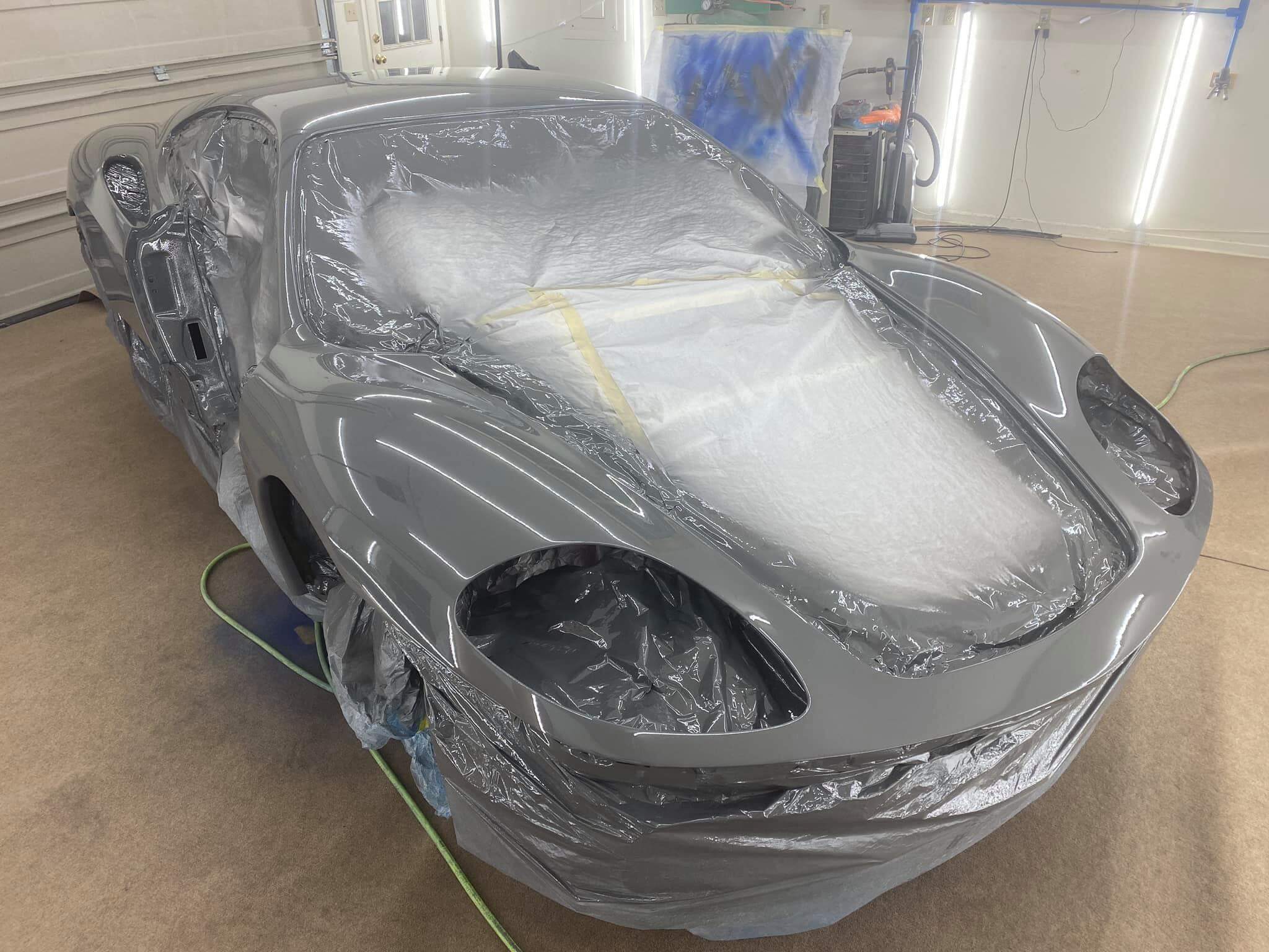 Porsche Gray Black / Grauschwarz | 7A1 / L7A1 | 2010 | OEM Basecoat