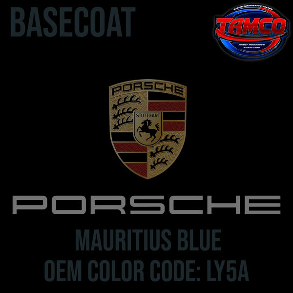 Porsche Mauritius Blue | LY5A | OEM Basecoat
