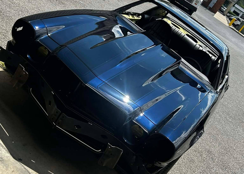 Tamco Paint Porsche Night Blue Pearl in Chevrolet Camaro Z28