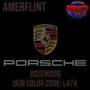 Porsche Rosewood | L474 | OEM Amerflint II Series Single Stage