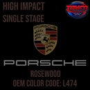 Porsche Rosewood | L474 | OEM High Impact Single Stage
