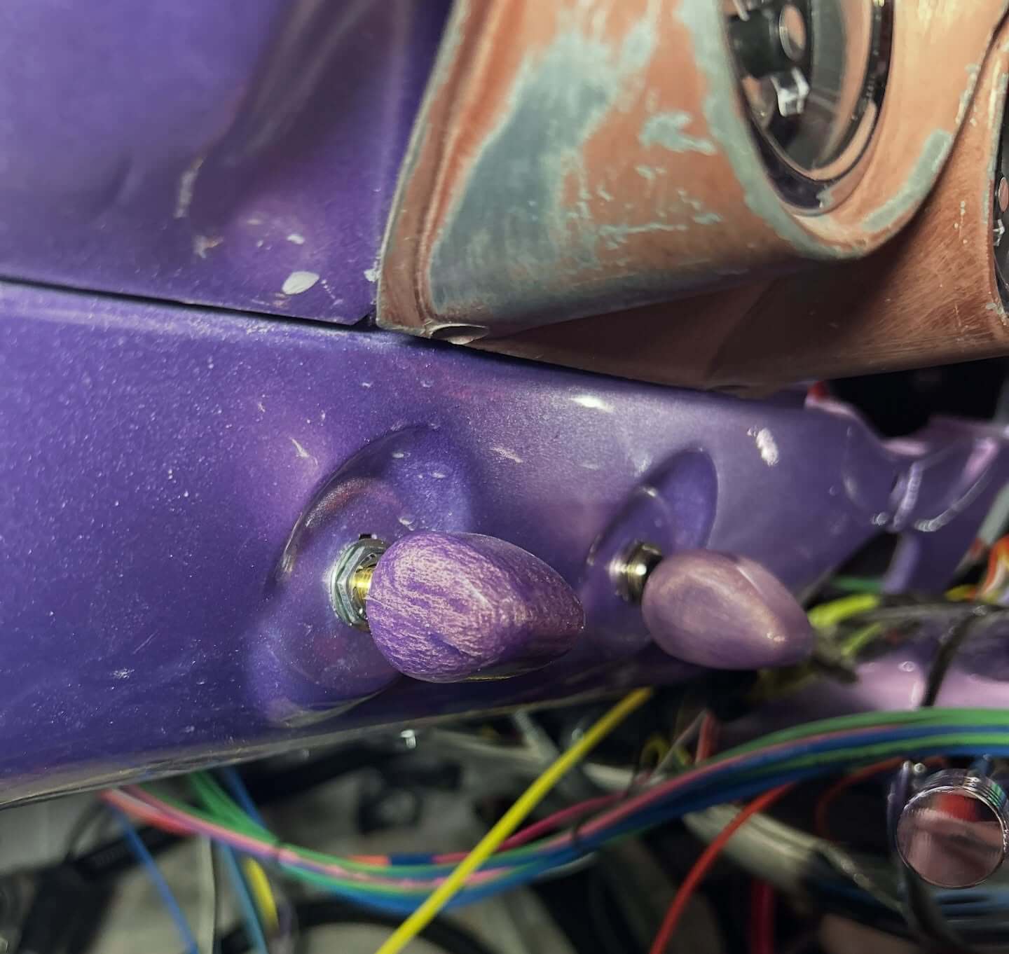 Tamco Paint Presley Purple on 1951 Mercury