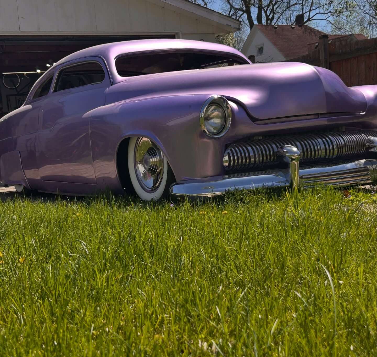 Tamco Paint Presley Purple on 1951 Mercury