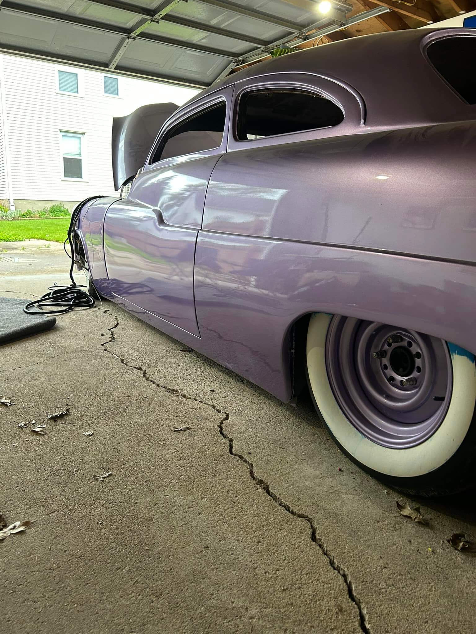 Tamco Paint Presley Purple on 1951 Mercury