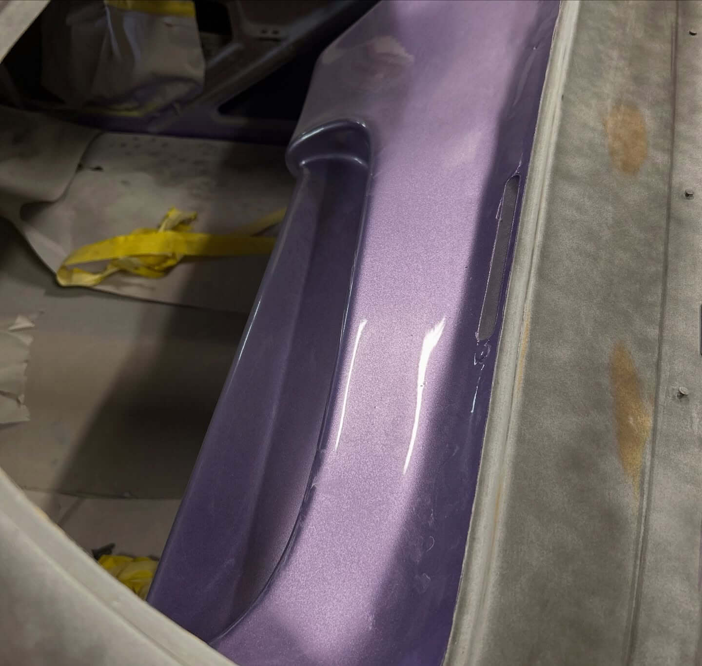 Tamco Paint Presley Purple on 1951 Mercury