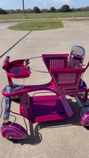 Tamco Paint Punk Rock Pink Candy Pearl Basecoat in Taylor Tot Stroller