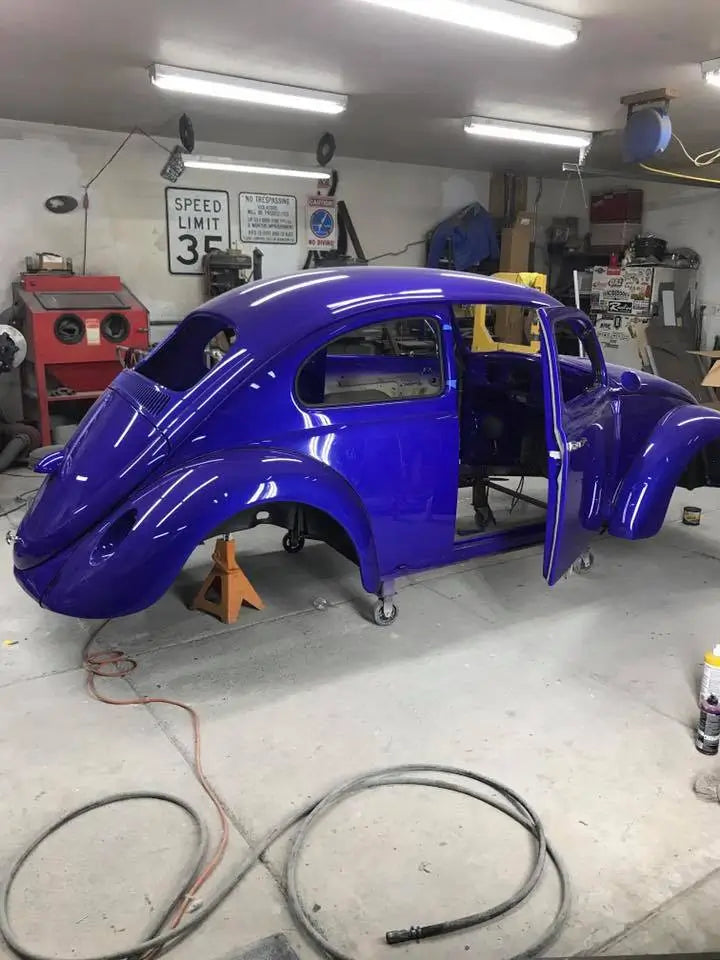 Tamco Paint Purple Passion on Volkswagen Beetle