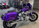 Tamco Paint Purple Pop Pearl on Harley Davidson Dyna