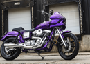 Tamco Paint Purple Pop Pearl on Harley Davidson Dyna
