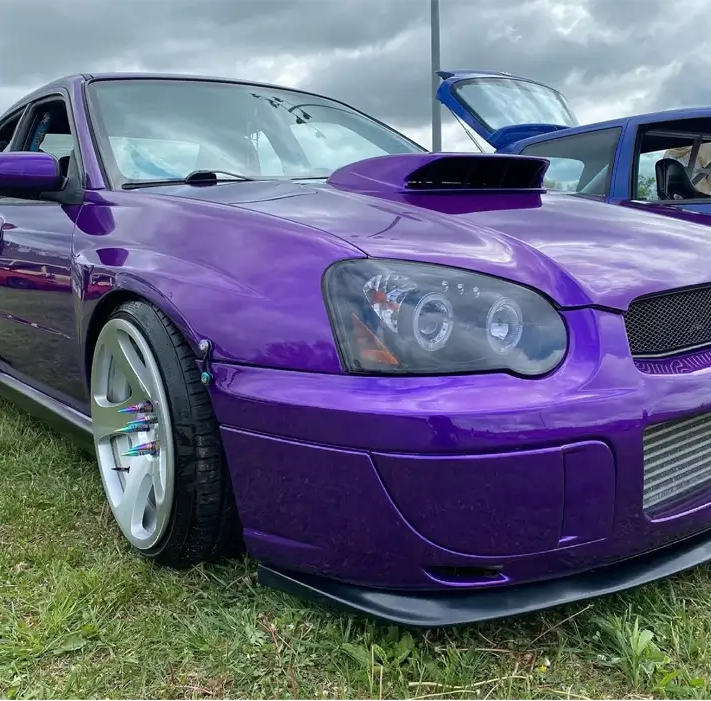 Tamco Paint Purple Pop Pearl on 2005 Subaru Impreza WRX STI