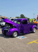 Tamco Paint Purple Pop Pearl in 1941 Ford