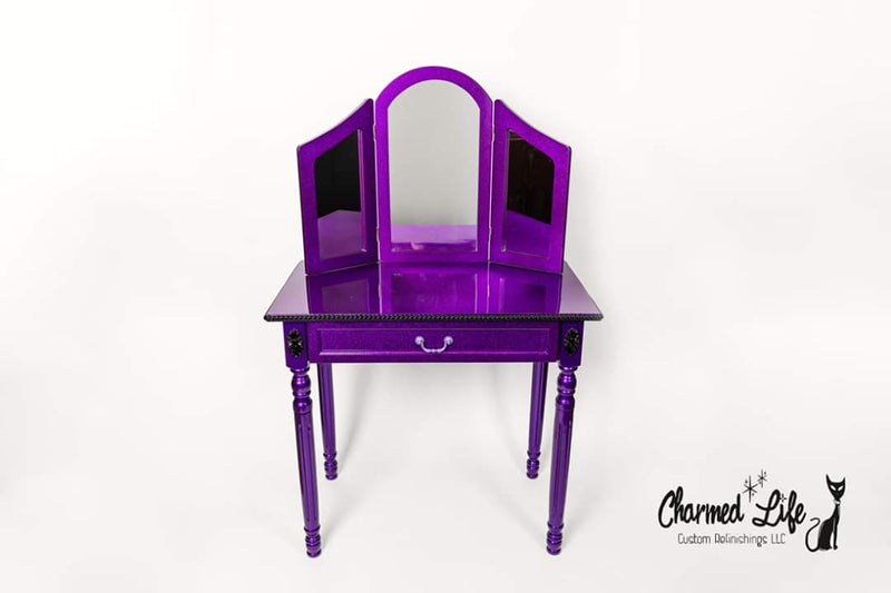 Purple Pop Pearl Dressing Table