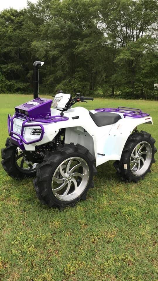 Purple Pop Pearl 2015 Honda Foreman