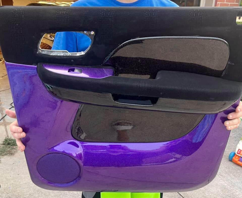 Purple Pop Pearl Car door