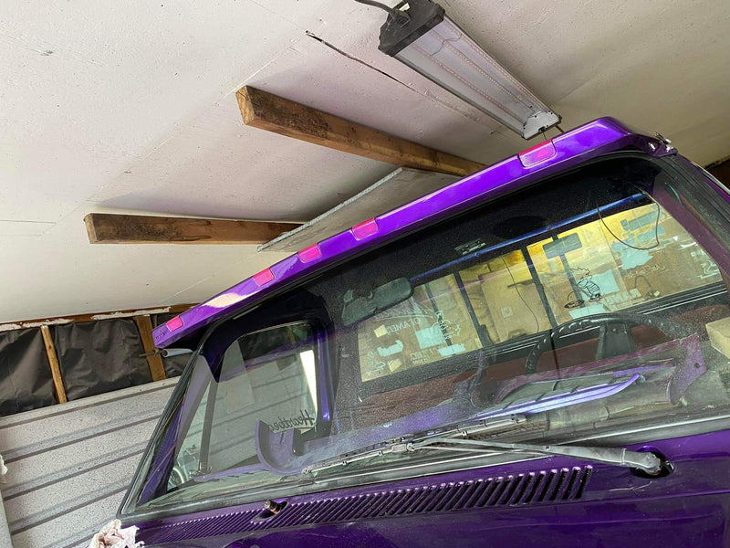 Purple Pop Pearl 1987 Chevrolet Silverado Pickup