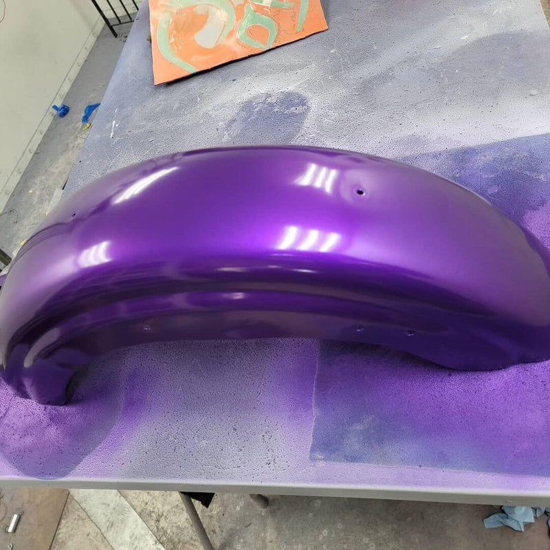 Purple Pop Pearl Rear Fender Motorcycle