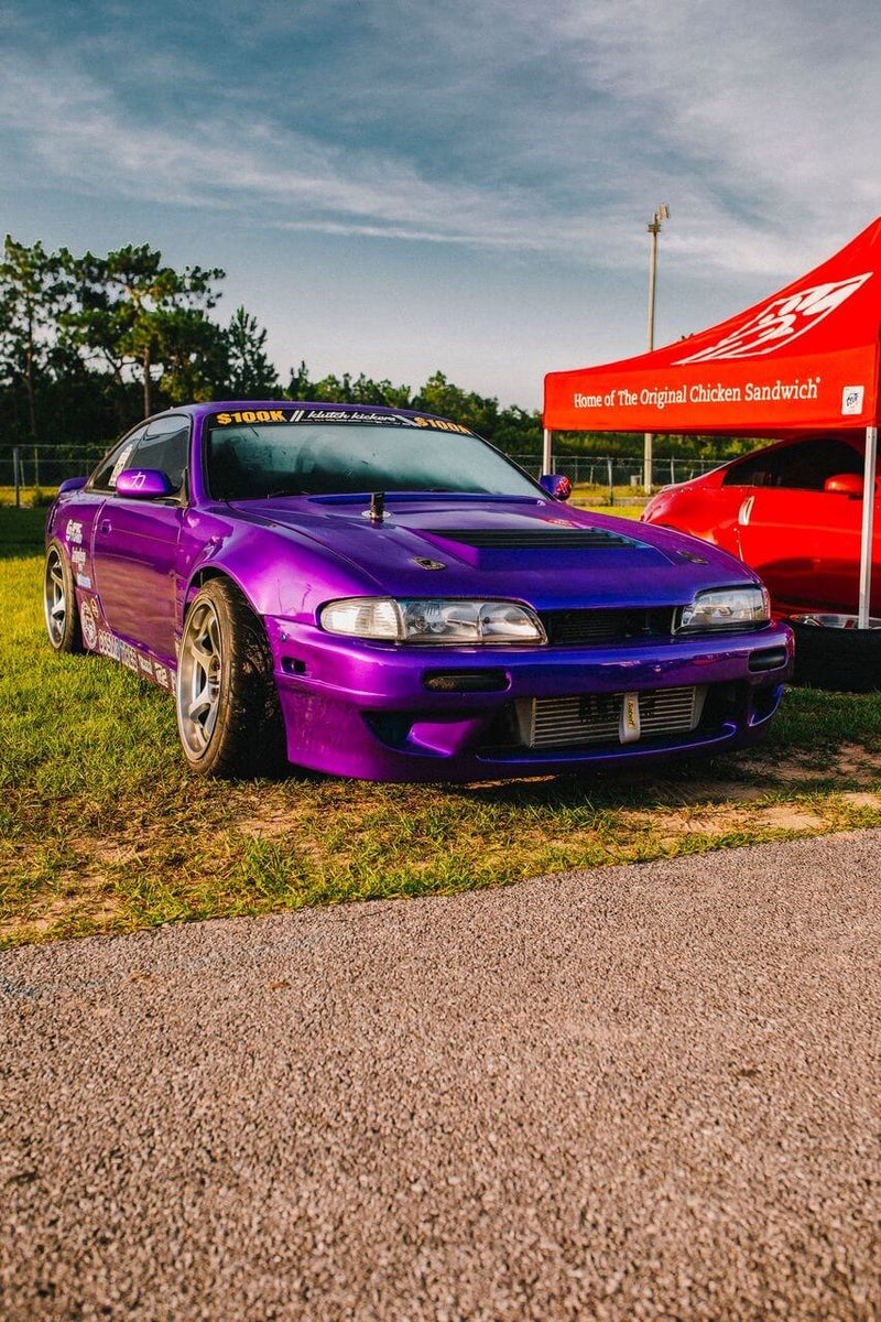 Purple Pop Pearl Nissan Silvia S13