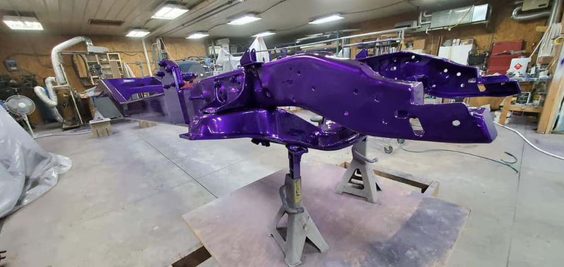 Purple Pop Pearl Car part